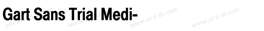 Gart Sans Trial Medi字体转换 Gart Sans Trial Medi字体转换